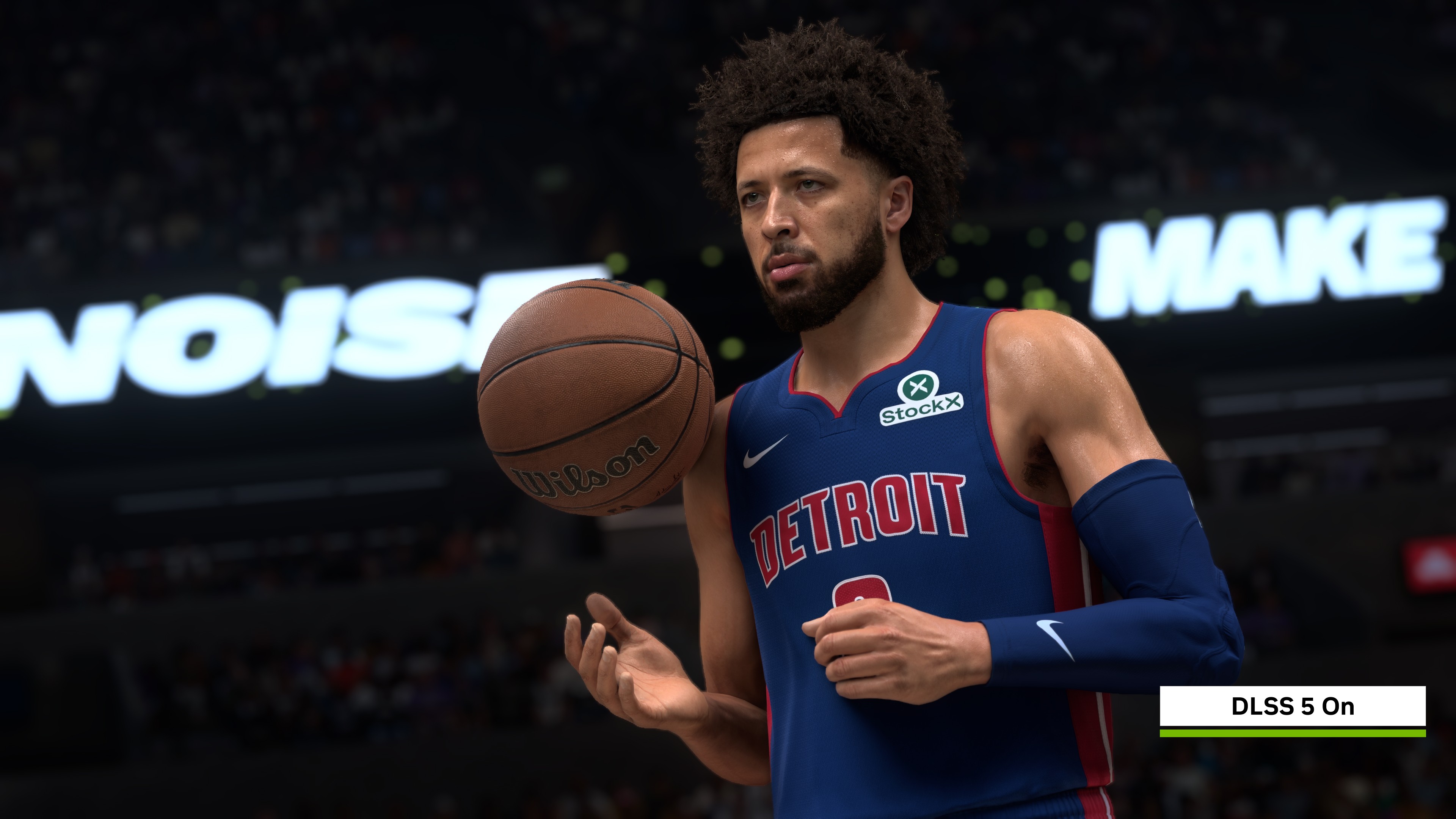 Official NBA 2K27 DLSS 5 scene