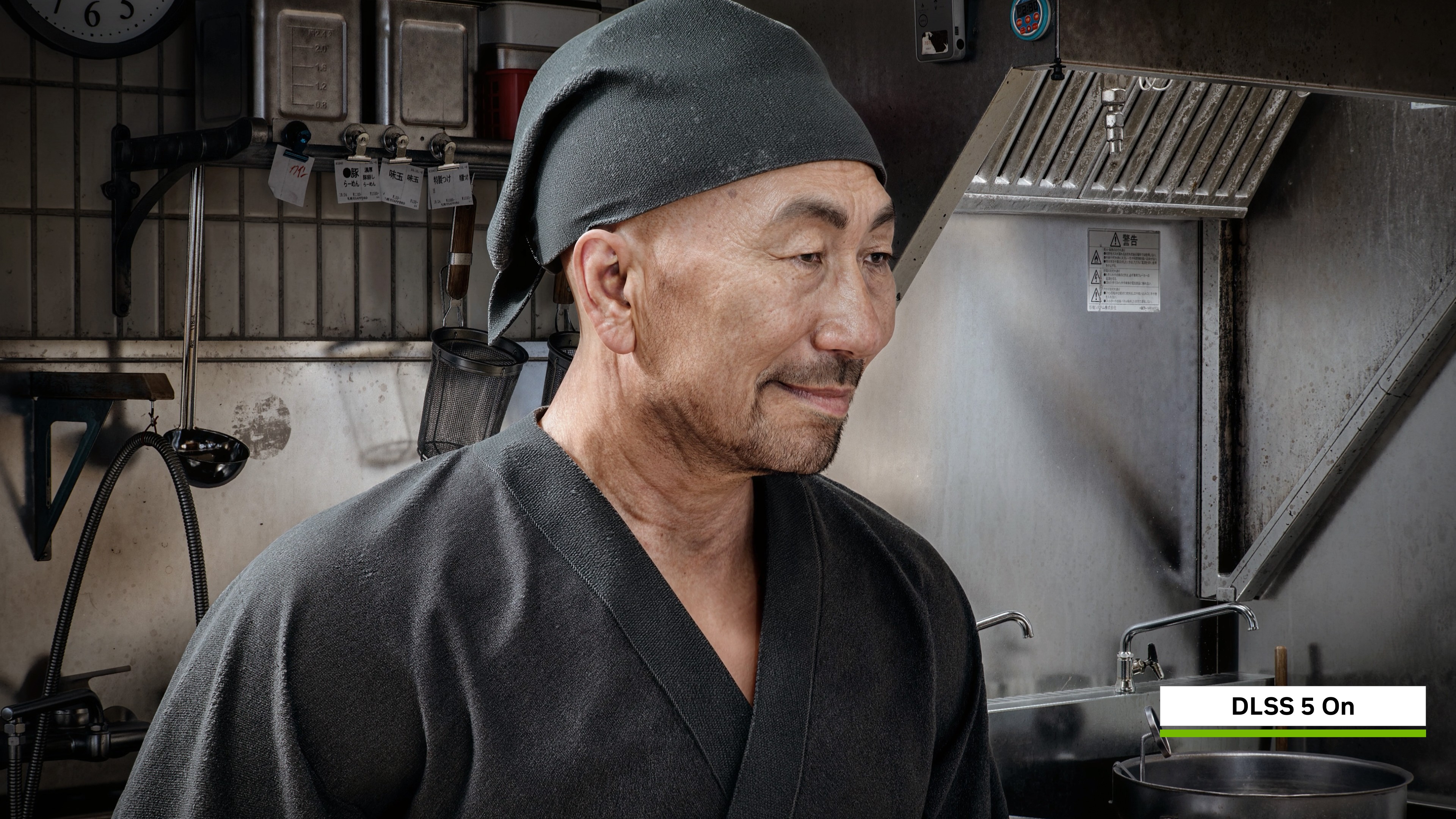 Official ramen chef scene with DLSS 5